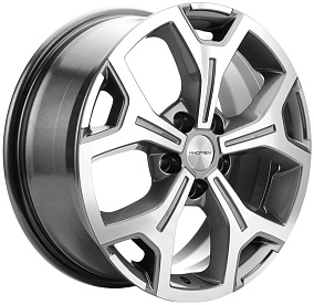 Диски Khomen Wheels KHW1710 (Chery Tiggo/Tiggo 7 Pro) Gray-FP